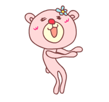 PINK-KUMA Animation sticker #12132844