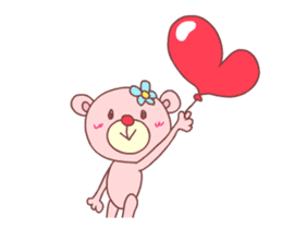 PINK-KUMA Animation sticker #12132846