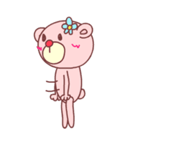 PINK-KUMA Animation sticker #12132847