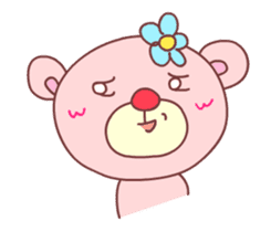 PINK-KUMA Animation sticker #12132850