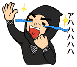 Ninja "Sasuke" version sticker #12133174