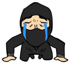 Ninja "Sasuke" version sticker #12133175
