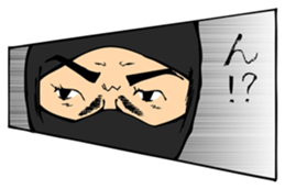 Ninja "Sasuke" version sticker #12133181