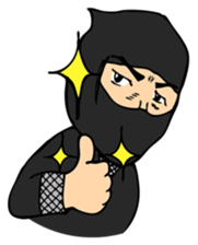Ninja "Sasuke" version sticker #12133190