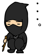 Ninja "Sasuke" version sticker #12133193