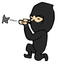 Ninja "Sasuke" version sticker #12133195