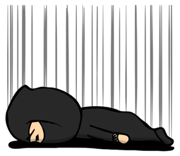 Ninja "Sasuke" version sticker #12133196