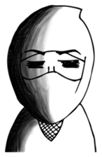 Ninja "Sasuke" version sticker #12133212