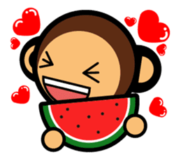 SIMIAN & Friends Collection - Summer Fun sticker #12133854