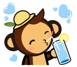 SIMIAN & Friends Collection - Summer Fun sticker #12133855