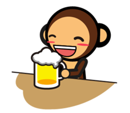 SIMIAN & Friends Collection - Summer Fun sticker #12133860