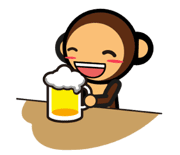 SIMIAN & Friends Collection - Summer Fun sticker #12133860