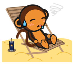 SIMIAN & Friends Collection - Summer Fun sticker #12133862