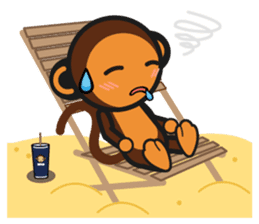 SIMIAN & Friends Collection - Summer Fun sticker #12133862