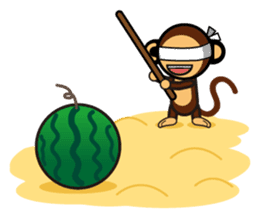 SIMIAN & Friends Collection - Summer Fun sticker #12133866