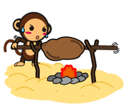 SIMIAN & Friends Collection - Summer Fun sticker #12133868