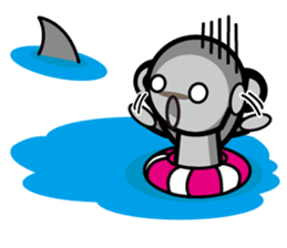 SIMIAN & Friends Collection - Summer Fun sticker #12133872