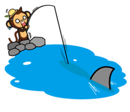 SIMIAN & Friends Collection - Summer Fun sticker #12133881