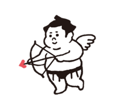 Chubby Sumo wrestlers sticker #12133899