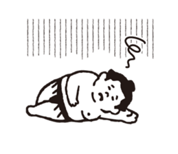 Chubby Sumo wrestlers sticker #12133905