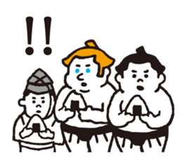Chubby Sumo wrestlers sticker #12133914