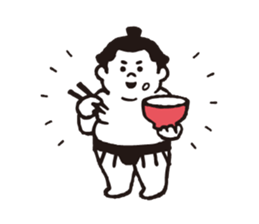 Chubby Sumo wrestlers sticker #12133915