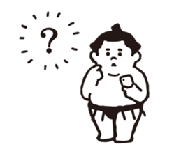 Chubby Sumo wrestlers sticker #12133918