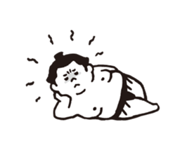 Chubby Sumo wrestlers sticker #12133923