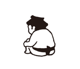 Chubby Sumo wrestlers sticker #12133933