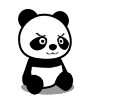 Moving panda -chan! sticker #12133981