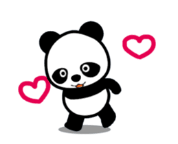 Moving panda -chan! sticker #12133983