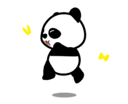 Moving panda -chan! sticker #12133985