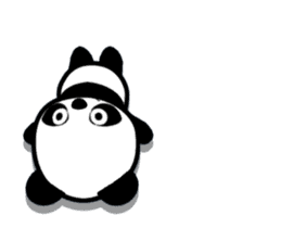 Moving panda -chan! sticker #12133987