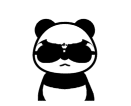 Moving panda -chan! sticker #12133993