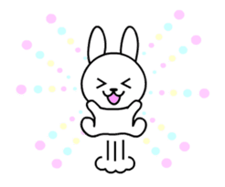 Tubby rabbit sticker #12134150