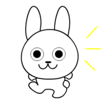 Tubby rabbit sticker #12134157