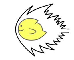 moving Star dust boy sticker sticker #12134353