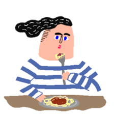 Every day shima-shima. sticker #12134590