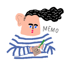 Every day shima-shima. sticker #12134597