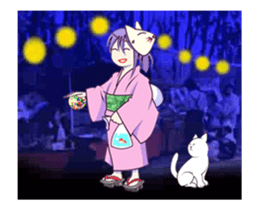 Summery sticker #12134873