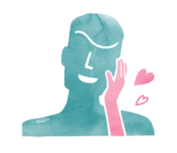 Believing Happiness sticker #12135621