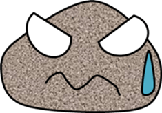 Small stone IWAWO sticker #12135942