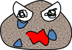 Small stone IWAWO sticker #12135957