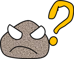 Small stone IWAWO sticker #12135966