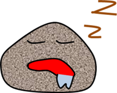 Small stone IWAWO sticker #12135967