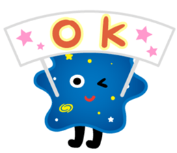 Nice to meet you, my name is Starium. sticker #12136008