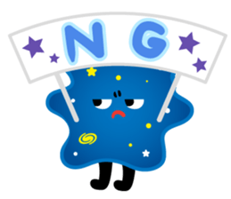 Nice to meet you, my name is Starium. sticker #12136009