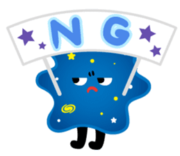 Nice to meet you, my name is Starium. sticker #12136009