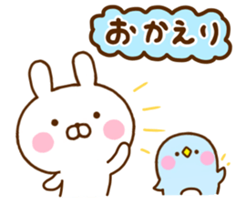 Rabbit Usahina Use a lot language sticker #12136112