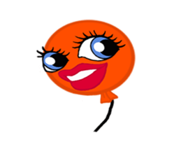 BB Orange 1 sticker #12136142